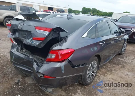 2020 Honda Accord Hybrid Touring из США, поврежденный, VIN 1HGCV3F96LA018346